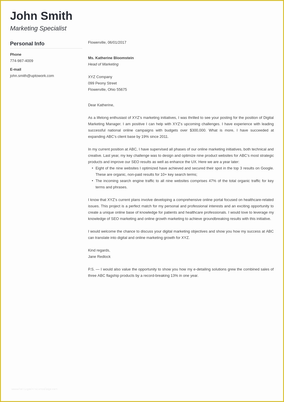 Professional Cover Letter Template Free Of 20 Cover Letter Templates Fill them In and Download In 5