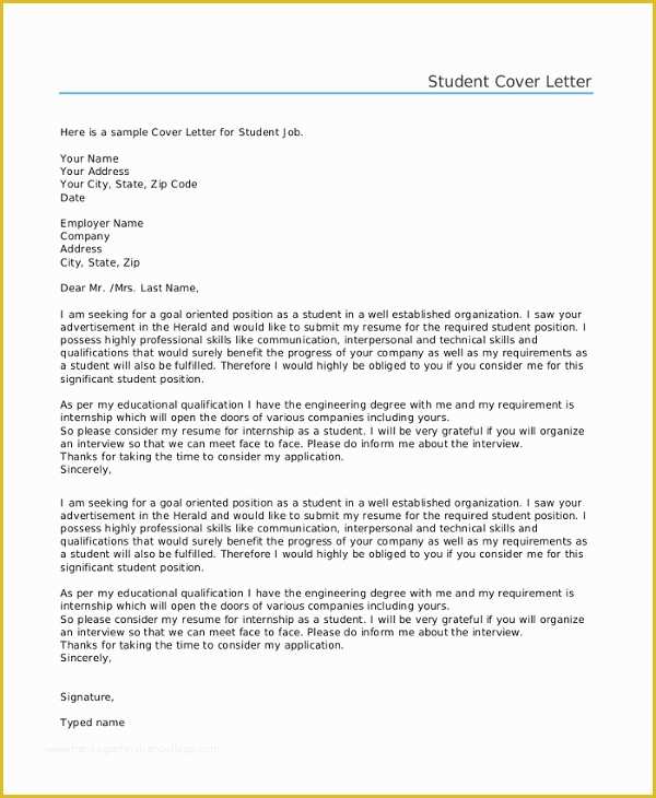 Professional Cover Letter Template Free Of 8 Sample Professional Cover Letters