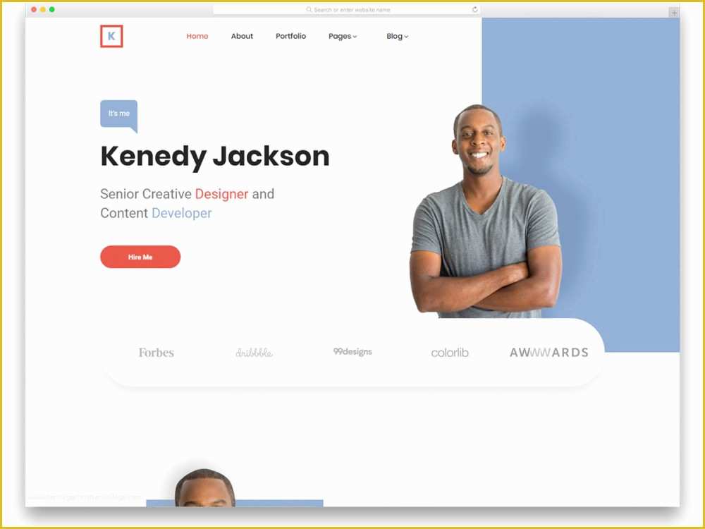 Professional Personal Website Templates Free Of 25 Best Free Personal Website Templates for Professionals