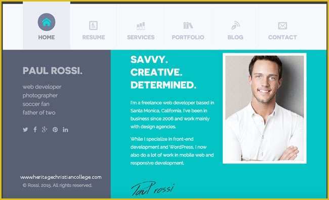 Professional Personal Website Templates Free Of Contemporary Ideas Professional Personal Website Examples