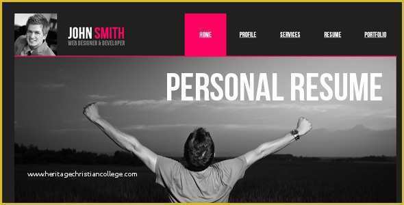 Professional Personal Website Templates Free Of Personal Resume Website Pros & Cons