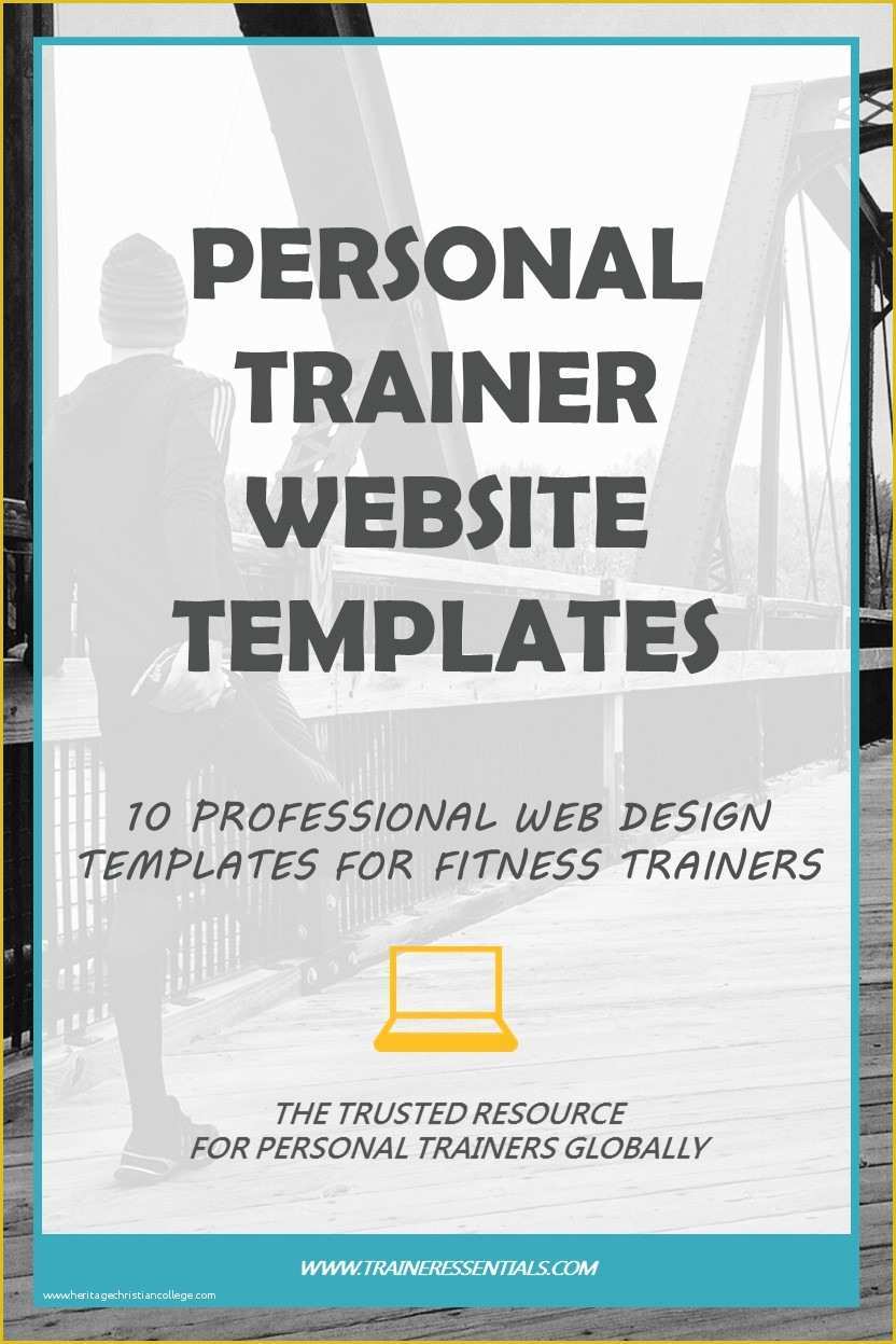 Professional Personal Website Templates Free Of Personal Trainer Website Design [10 Professional Templates