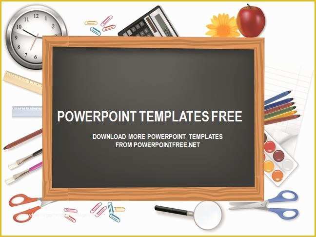 Professional Powerpoint Templates Free Download Of Chalkboard Powerpoint Template Free Download