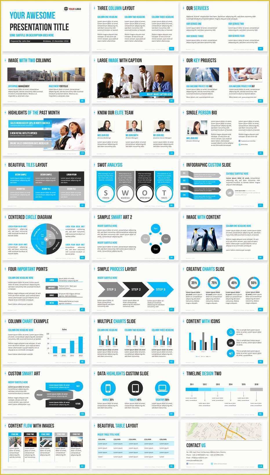 Professional Powerpoint Templates Free Download Of Ultimate Professional Business Powerpoint Template 1200
