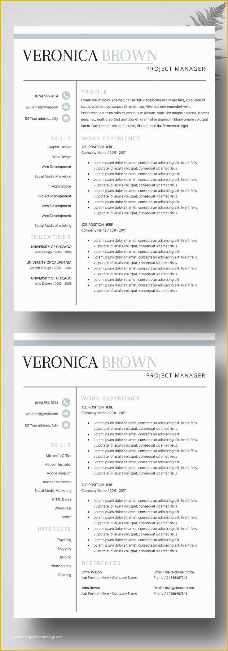 Professional Resume Template Free Download Of 25 Best Ideas About Free Creative Resume Templates On