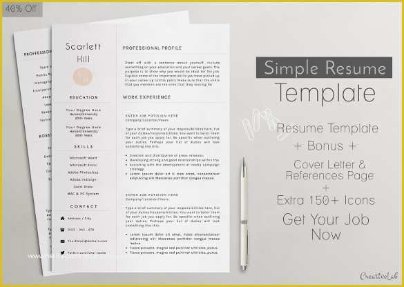Professional Resume Template Free Download Of 26 Word Professional Resume Template Free Download