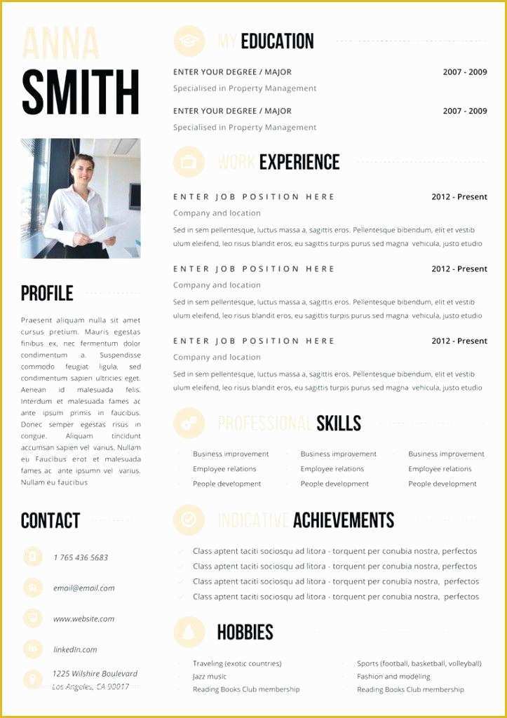 Professional Resume Template Free Download Of Professional Modern Resume Template Free Resume Templates