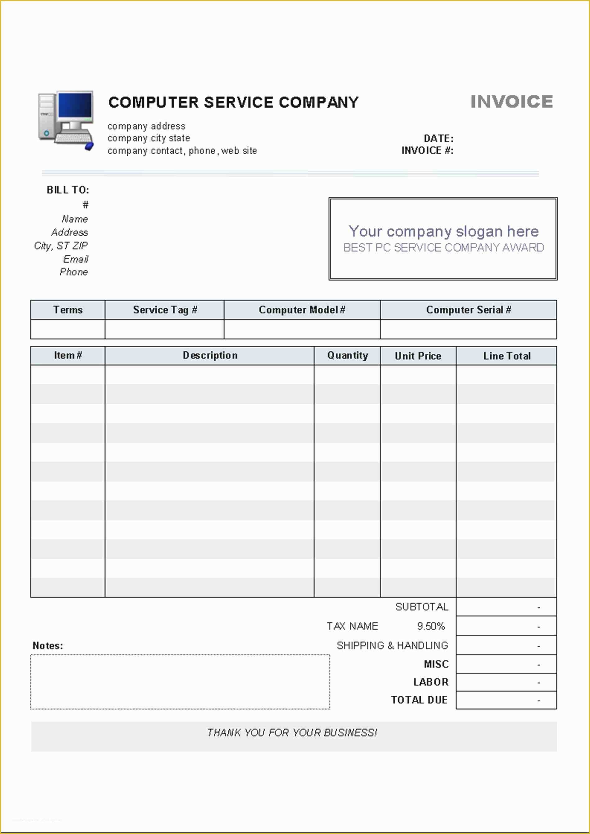Professional Services Invoice Template Free Of Beautiful Bill Lading form Excel Free