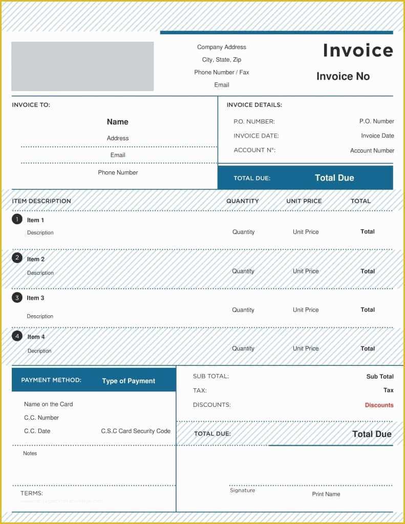 Professional Services Invoice Template Free Of Professional Services 