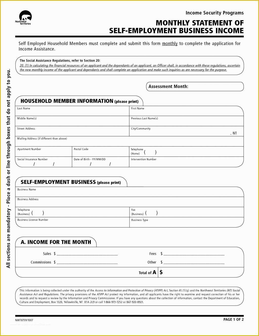 Profit and Loss Statement Template Free Of Sample Profit and Loss Statement for Rental Property form