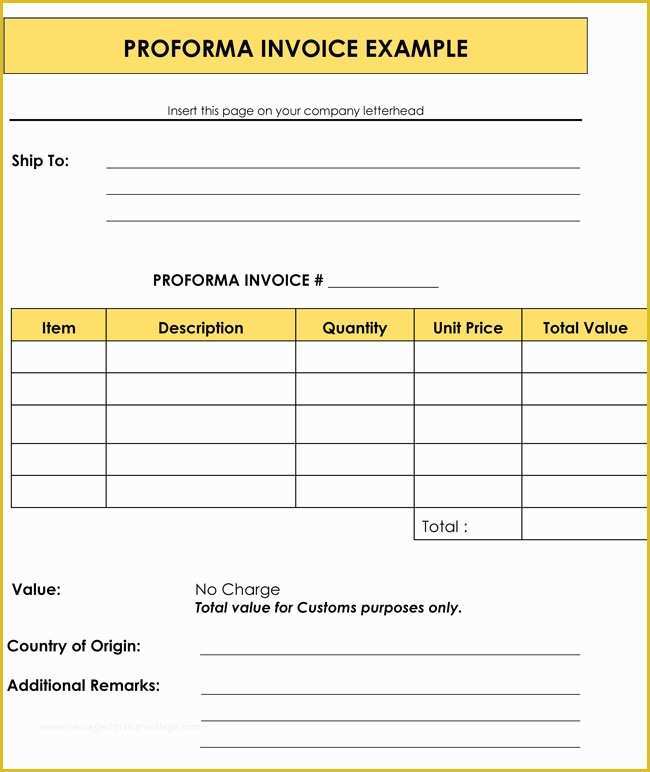 Proforma Invoice Template Pdf Free Download Of 8 Proforma Invoice Templates and Samples for Word Excel