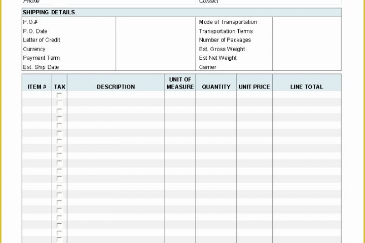 Proforma Invoice Template Pdf Free Download Of Free Proforma Invoice Template Uniform Invoice software