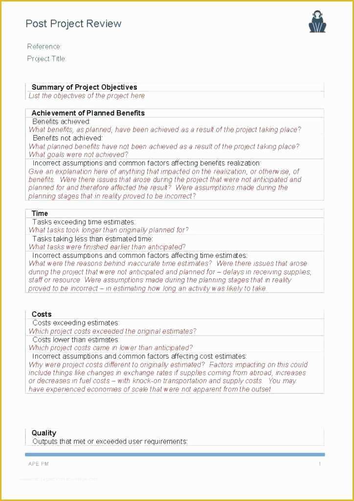 Project Closure Report Template Free Of Project Closure Email Template Project Closeout Checklist