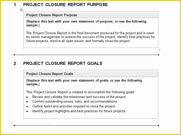 Project Closure Report Template Free Of Project Closure Report Template Download for Plete