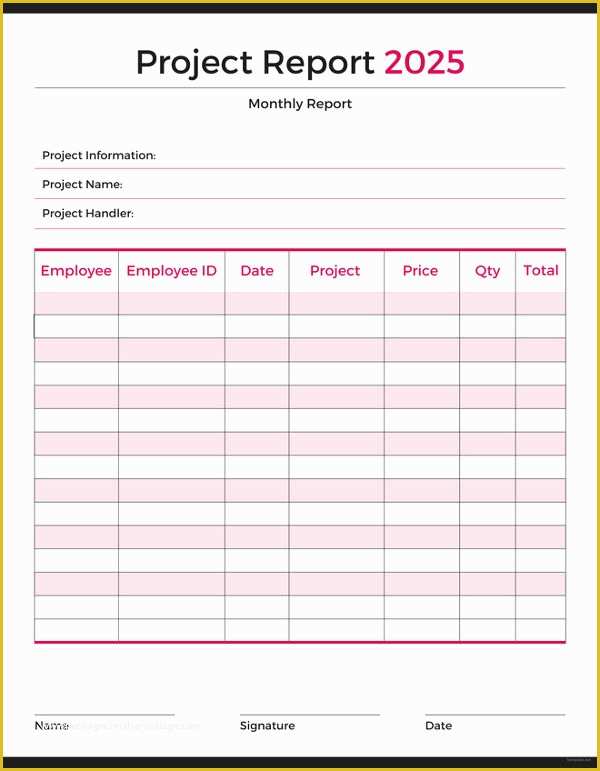 Project Closure Report Template Free Of Project Report format 16 Free Pdf Documents Download