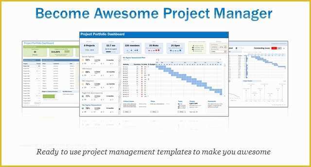 Project Management with Excel Template Free Of Project Management Templates