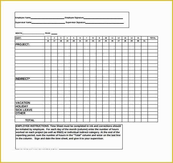 Project Timesheet Template Free Of 20 Project Timesheet Templates & Samples Doc Pdf