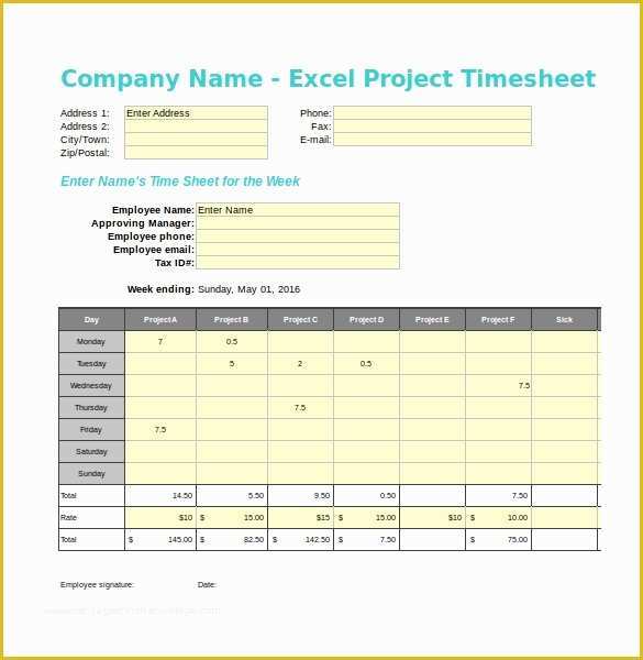 Project Timesheet Template Free Of 20 Project Timesheet Templates & Samples Doc Pdf