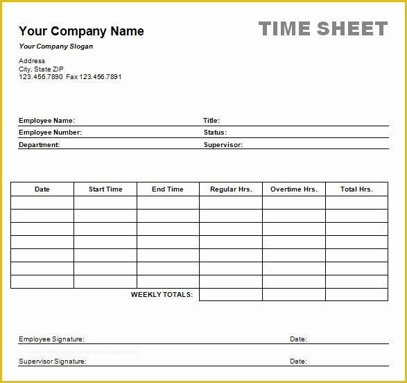 Project Timesheet Template Free Of Weekly Project Task Timesheet form