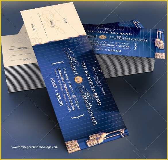 Prom Ticket Template Free Of 115 Ticket Templates Word Excel Pdf Psd Eps