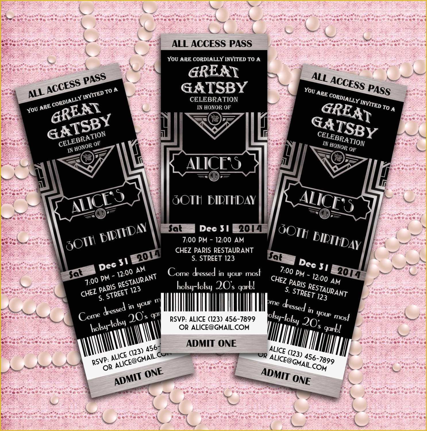 54 Prom Ticket Template Free Heritagechristiancollege