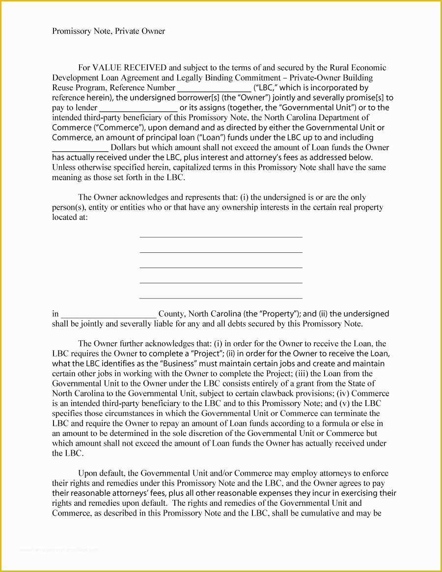Promissory Note Free Template Download Of 45 Free Promissory Note Templates & forms [word & Pdf