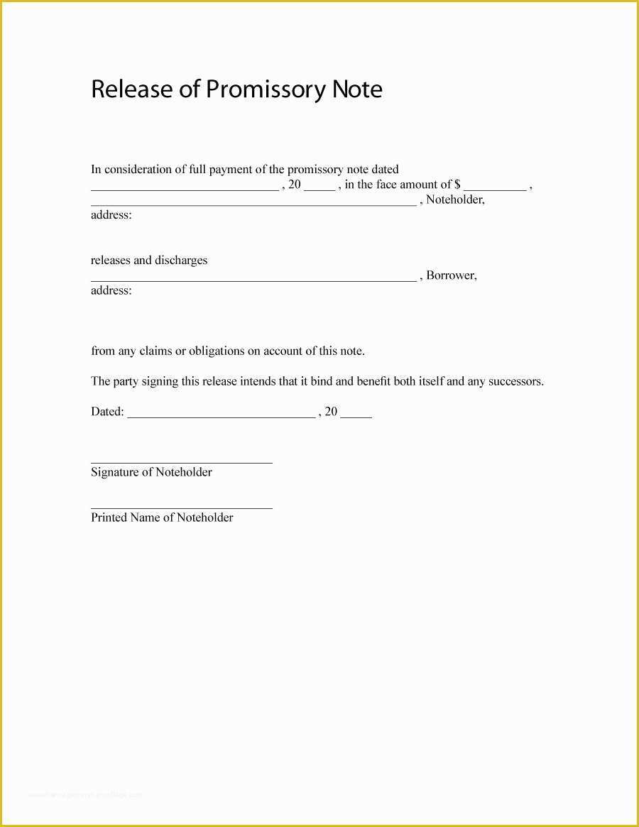 Promissory Note Free Template Download Of 45 Free Promissory Note Templates & forms [word & Pdf