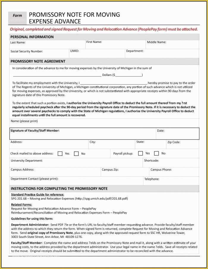 Promissory Note Free Template Download Of Promissory Note Template Florida Free Template Resume