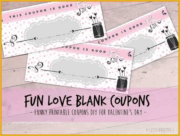 Promo Video Templates Free Download Of Blank Coupon Template Free Fun Love Blank Coupon Template