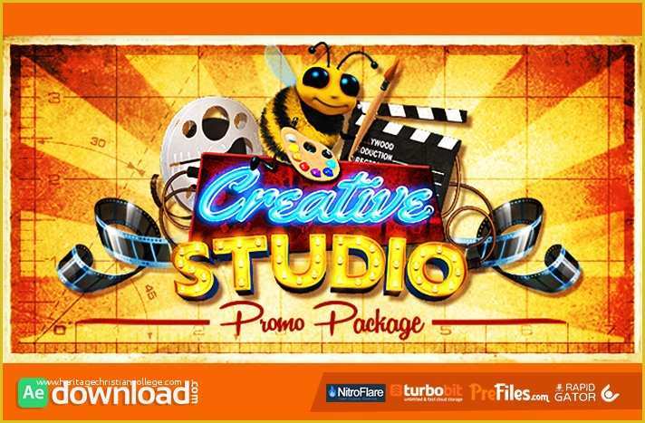 Promo Video Templates Free Download Of Creative Studio Promo Package Videohive Template