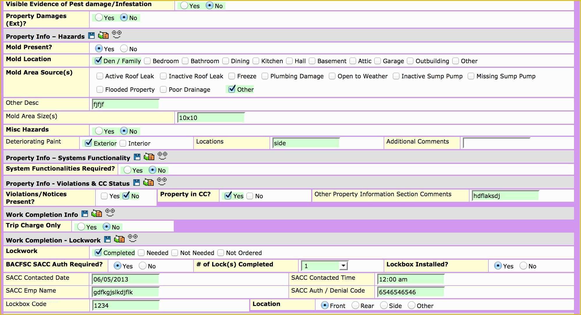 Property Condition Report Template Free Of Ezinspections Sample Inspection forms Inspection