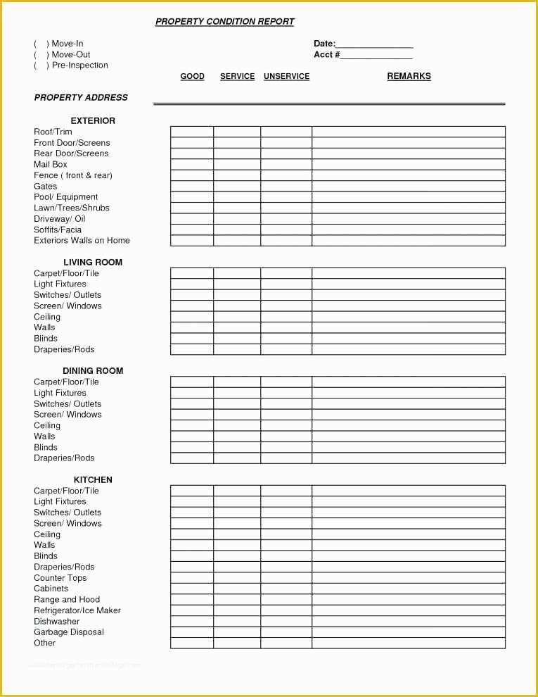 Property Condition Report Template Free Of Property Report Template – Btcromaniafo