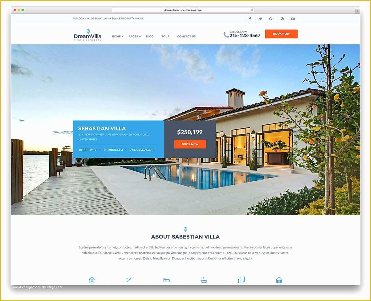 Property Management Websites Free Templates Of 36 Real Estate Wordpress themes for Agents & Realtors 2019