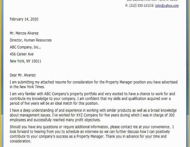 Property Management Websites Free Templates Of Property Management Cover Letter