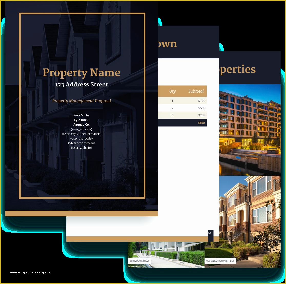 Property Management Websites Free Templates Of Property Management Proposal Template Free Sample