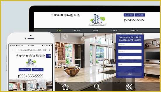 Property Management Websites Free Templates Of Rental Property Management Websites by Propertyware