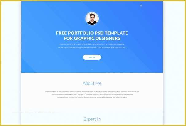 Psd Website Templates Free Download 2017 Of 30 Best Free Portfolio Website Psds to Download 2018