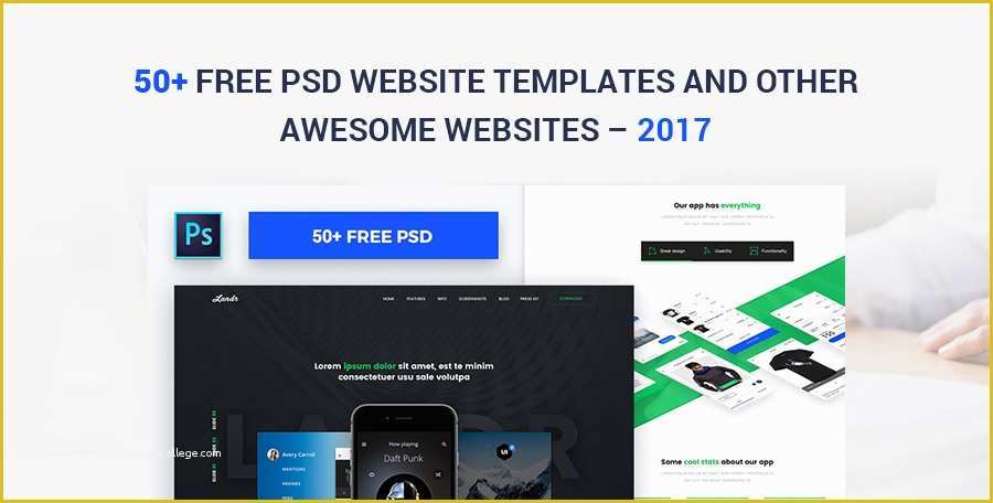 Psd Website Templates Free Download 2017 Of 50 Free Psd Website Templates for Corporate Education