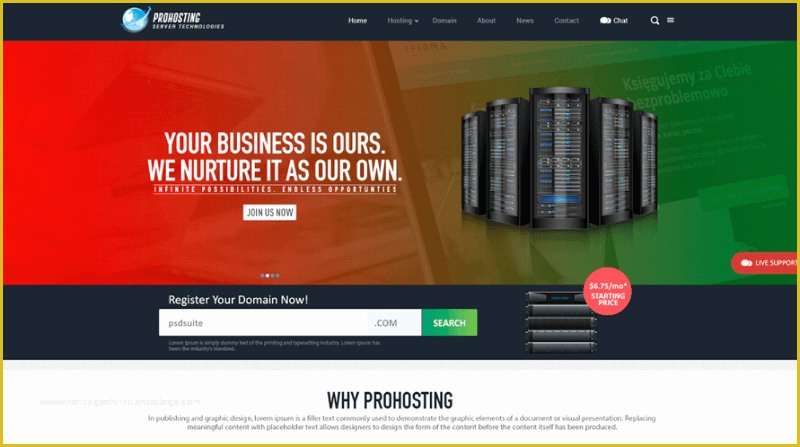 Psd Website Templates Free Download 2017 Of 7 Best Free Hosting Psd Website Templates 2019