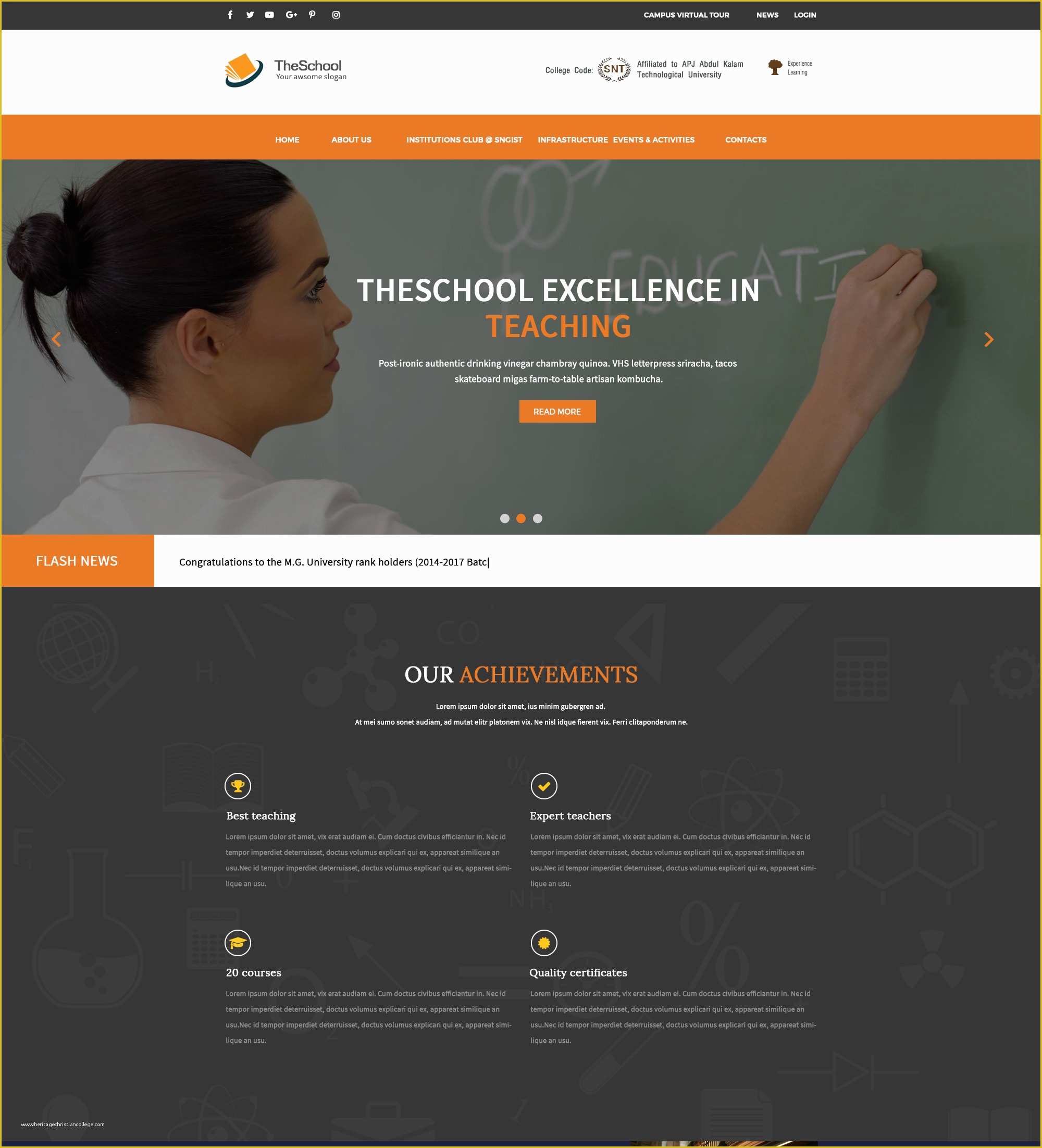 Psd Website Templates Free Download 2017 Of School Websites Template Psd 72pxdesigns