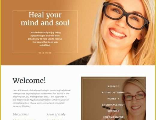Psychologist Website Template Free Of 20 Family Website themes &amp; Templates