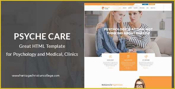 Psychologist Website Template Free Of Counselor Nulled Rip