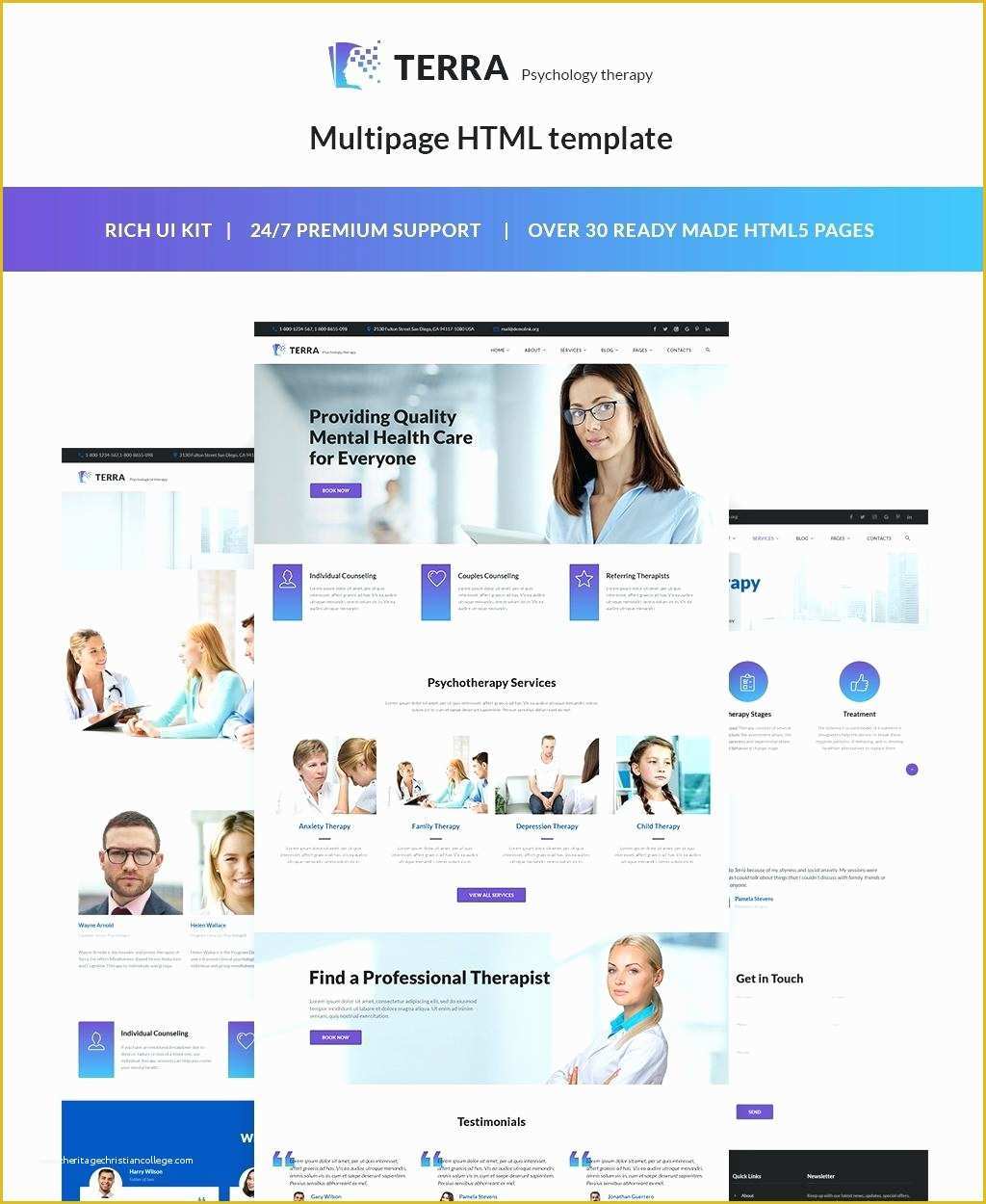 Psychologist Website Template Free Of Psychologist Website Template – Btcromaniafo