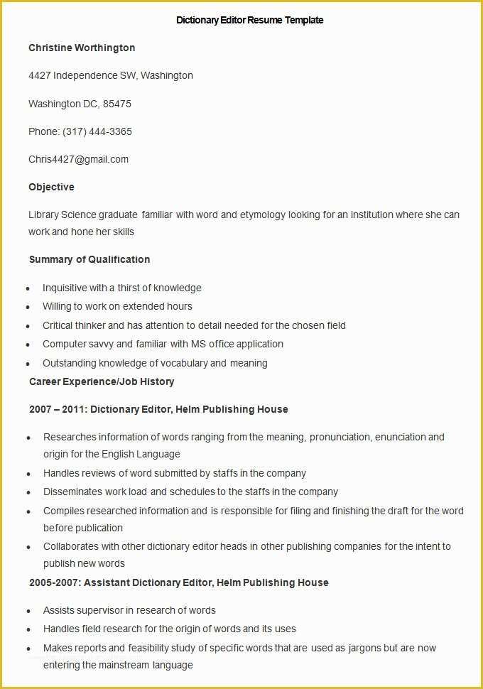 Publisher Resume Templates Free Of 50 Teacher Resume Templates Pdf Doc