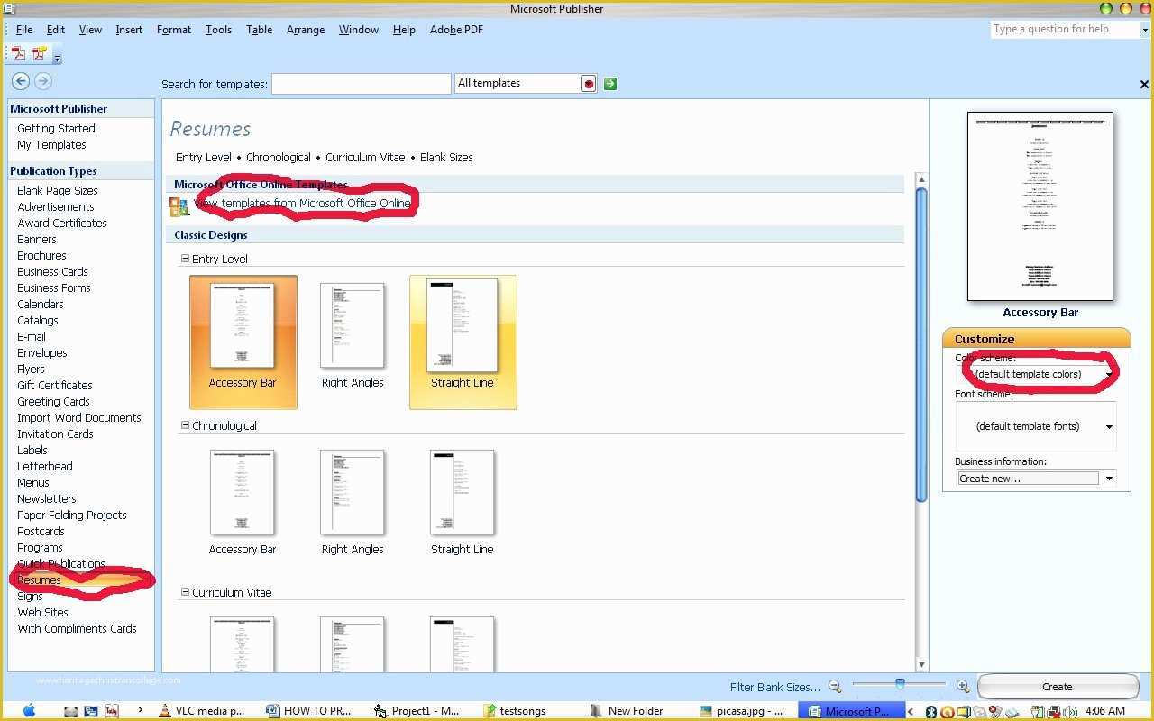 Publisher Resume Templates Free Of Microsoft Publisher Resume Templates Sarahepps