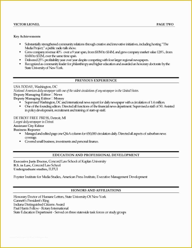 Publisher Resume Templates Free Of Publisher Resume