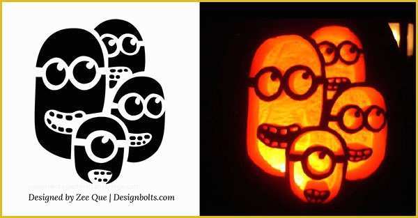 Pumpkin Carving Ideas Templates Free Of 10 Best Free Minion Pumpkin Carving Stencils Patterns