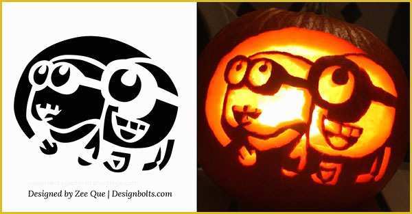 Pumpkin Carving Ideas Templates Free Of 10 Best Free Minion Pumpkin Carving Stencils Patterns