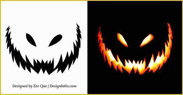 Pumpkin Carving Ideas Templates Free Of 10 Free Scary Halloween Pumpkin Carving Patterns