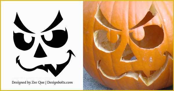 Pumpkin Carving Ideas Templates Free Of 15 Free Printable Scary Halloween Pumpkin Carving Stencils